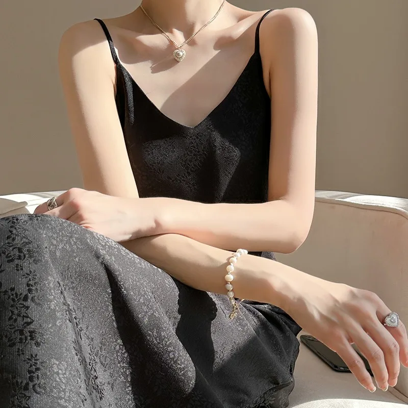 تنورة نسائية متعددة الاستخدامات من الساتان والحرير على شكل حرف V باللون الأبيض مع حزام داخلي دكتور صيفي وصل حديثًا على شكل حرف a طويلة Dr