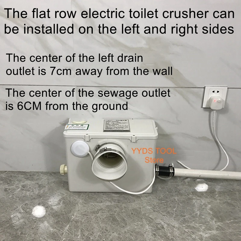 

Household motor automatic sewage pump electric crushing toilet special septic basement sewage lifter