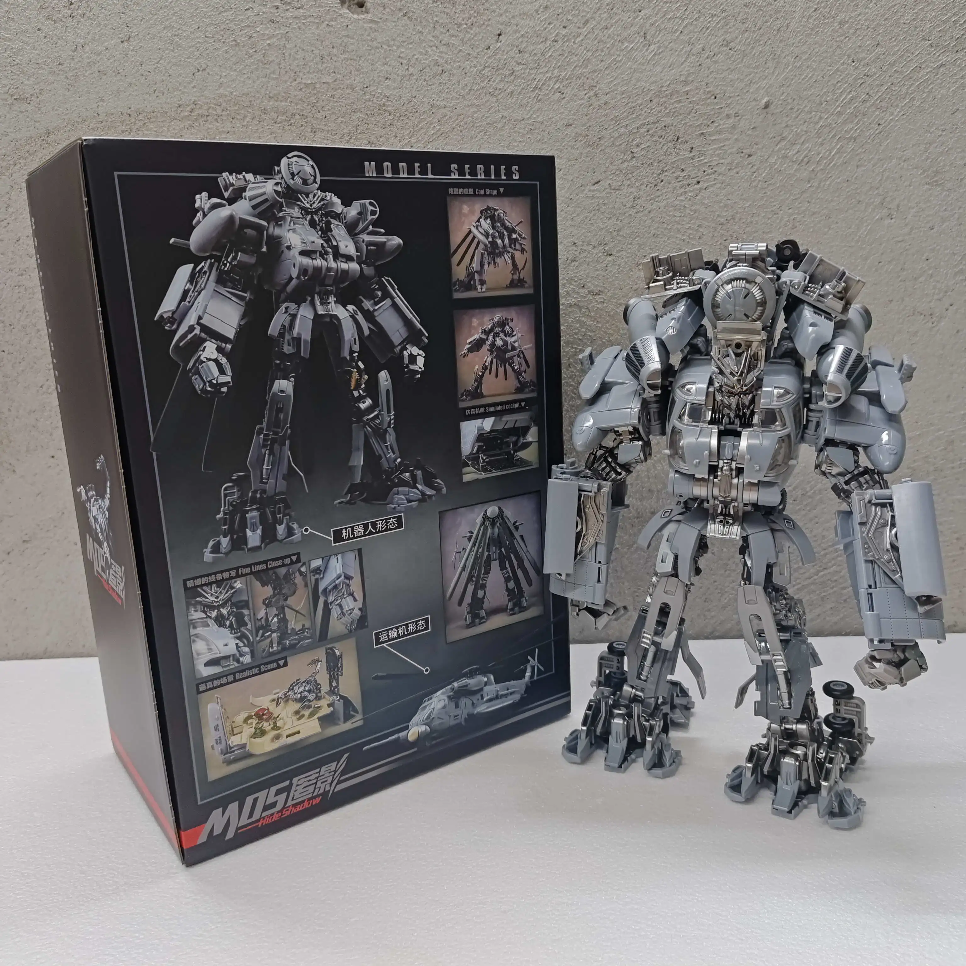 Weijiang ブラックアップルブラックアウト M05 変換おもちゃめまい M05