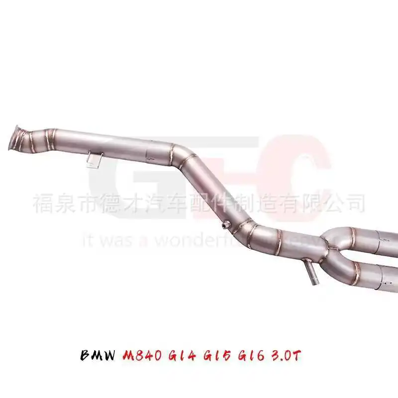 

Suitable for 19-24 BMW M840I G14 G15 G16 3.0T modified GFC exhaust system sound wave tube