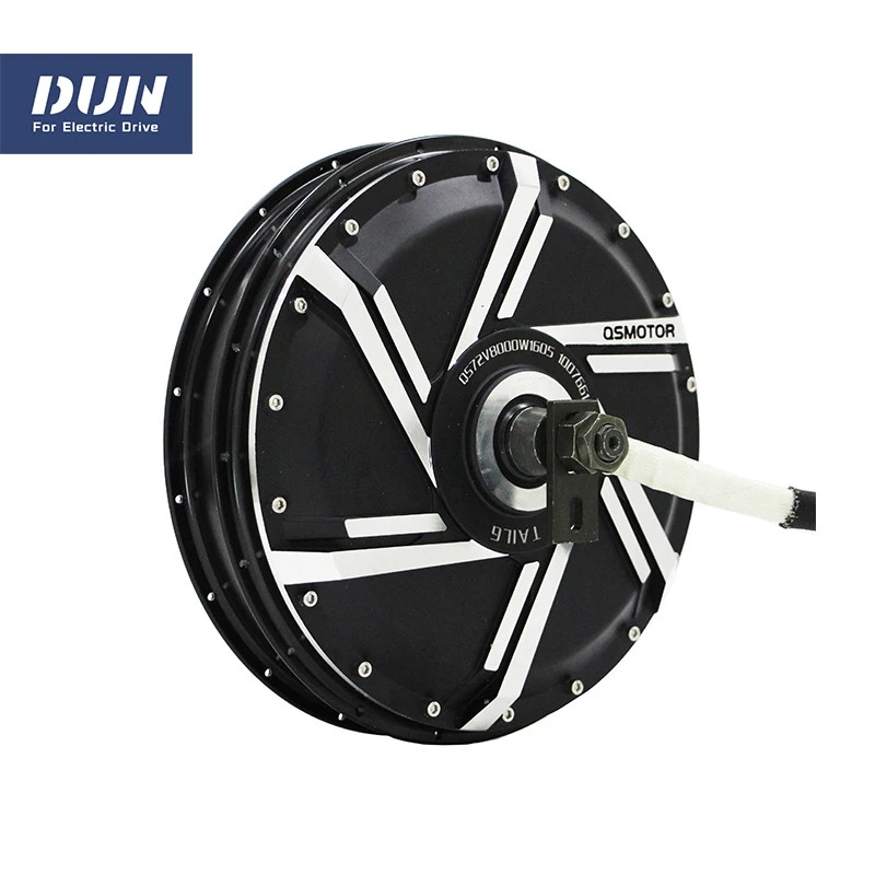 

High Speed QS 273 90KPH-120KMH BLDC WP Rated 4KW Peak 8KW Spoke Wheel Motor
