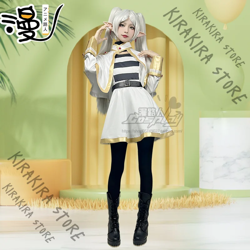 

Frieren: Beyond Journey's End Elves Cosplay Costume Clothes Anime Clothing Hallowmas Fitting Children Stage & Dance Wear Suit
