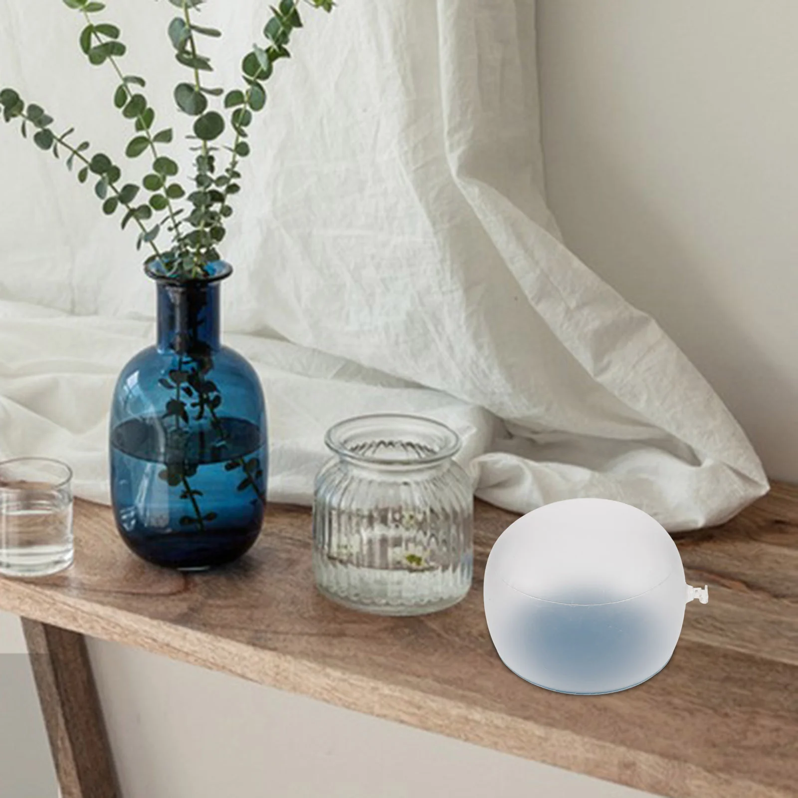 Présentoir à Chapeaux en PVC, Support de Capuchons Ronds, Gonflables, Rangement, Melon T1