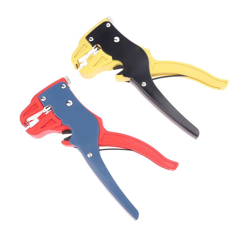 Automatic Wire Stripper Flatwire Cutter Stripping Plier 0.5 To 6mm Range Length Adjustment For Electrician