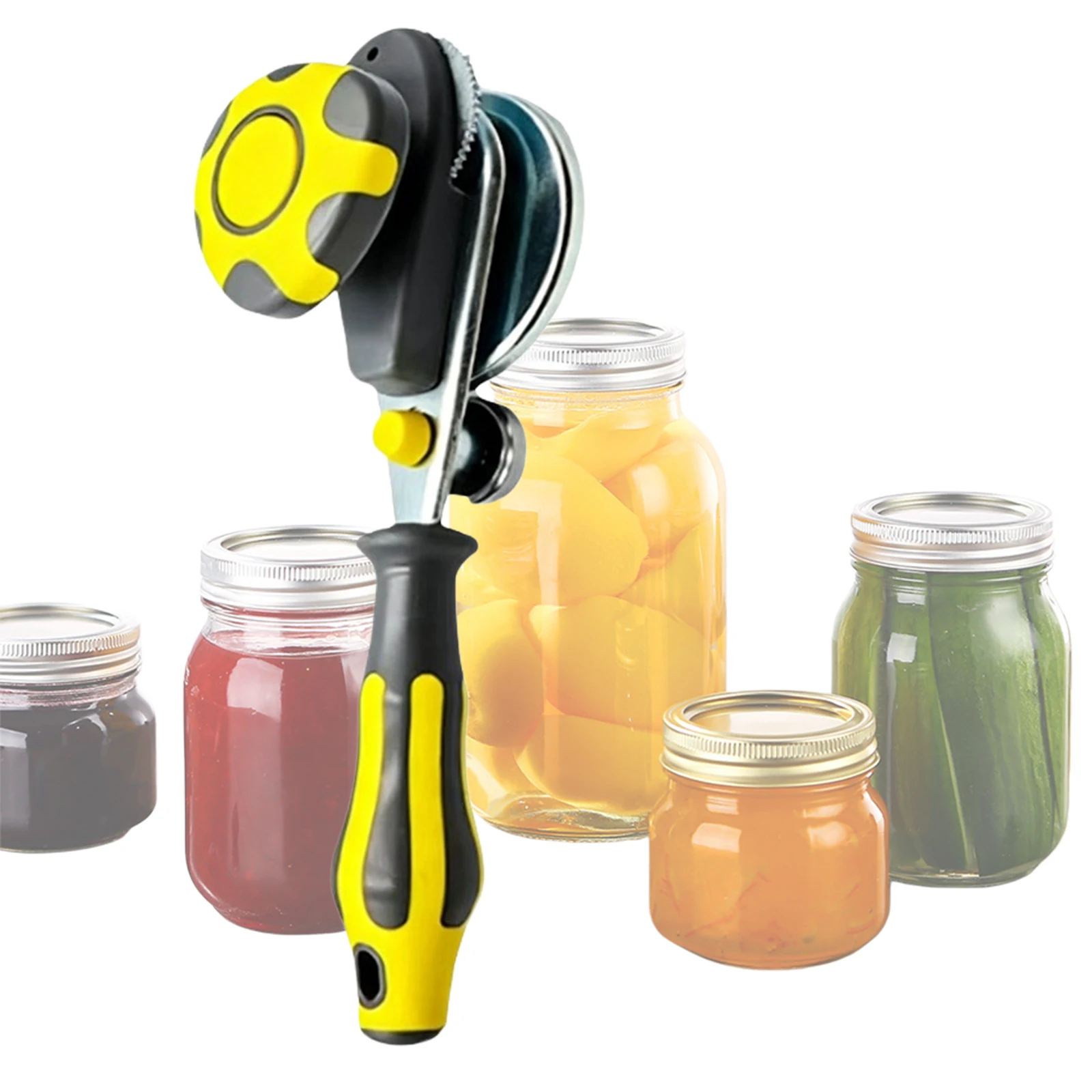 Manual Tin Sealer Hand Operated Can Sealing Machine Steel Bearing ABS Handle Anti-slip Kitchen Canning Tool Home