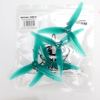 4PCSGreen Gemfan Hurricane 51466 MCK V2 3-Blade PC Propeller 2CW+2CCW for 2207 motor DIY Parts For RC FPV Freestyle 5inch Drones