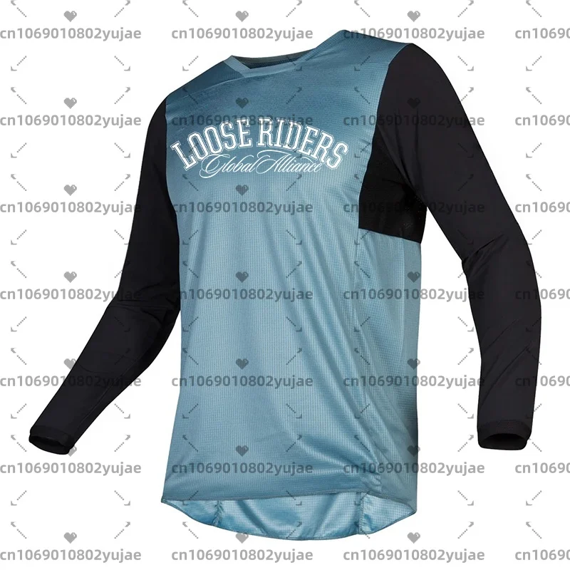 Image 3: Maillot de cyclisme 2026 Loose Riders pour hommes, enduro, VTT, descente, MX, séchage rapide