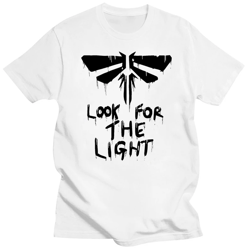 Look For The Light Fireflys The Last Of Us Game Unisex T Shirt Cool Casual pride t shirt men Unisex Fashion tshirt free