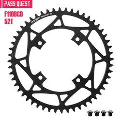 PASS QUEST 110mm BCD Chainring for FSA Gossamer CRANK  36T 38T 40T 42T 44T 46T 48T 50T 52T Bike Chain 110bcd