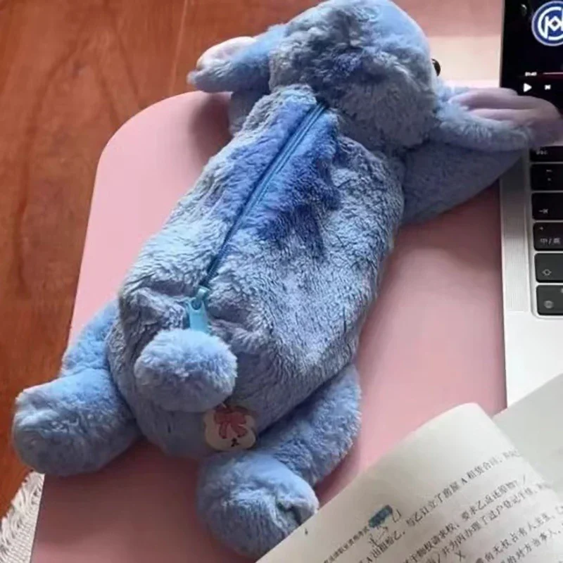Piórnik Disney Stitch Wielofunkcyjny Organizer na Przybory Szkolne Modny Śliczny Piórnik Artykuły Papiernicze Prezent dla Dzieci
