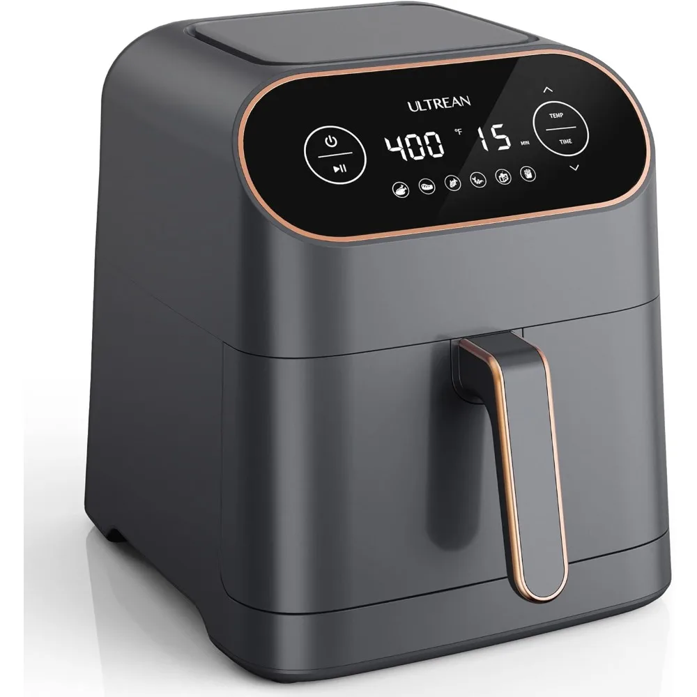 

Air Fryer, 9 Quart 6-in-1 Electric Hot XL Airfryer Oven Oilless Cooker, Large Family Size LCD Touch Control Panel