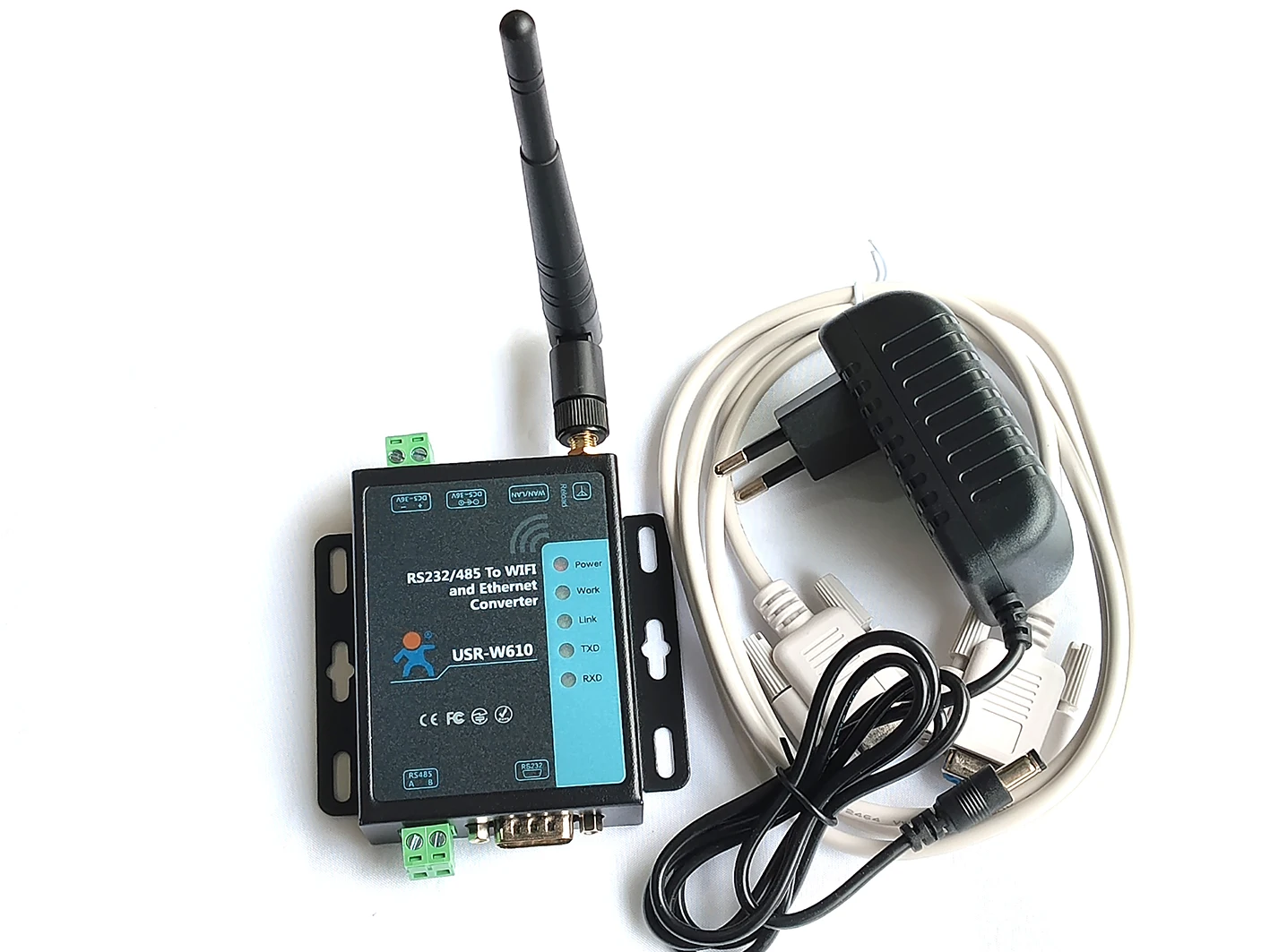 Picture 3: USR-W610 RS232 RS485 Serial to WiFi Ethernet Server Industrial Serial WiFi Device Converter