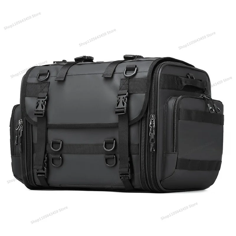 For Large capacity motorcycles, rear racks, and long-distance motorcycle travel equipment can expand the motorcycle tail bag