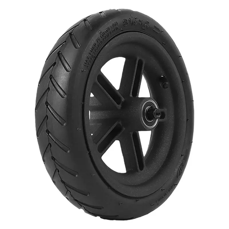 

【BIG SALE】8 1/2X2 Tire Rear Wheel With Hub Assembly For Xiaomi M365/Pro Electric Scooter,Solid Rubber Wheel Rim Repair Partsv