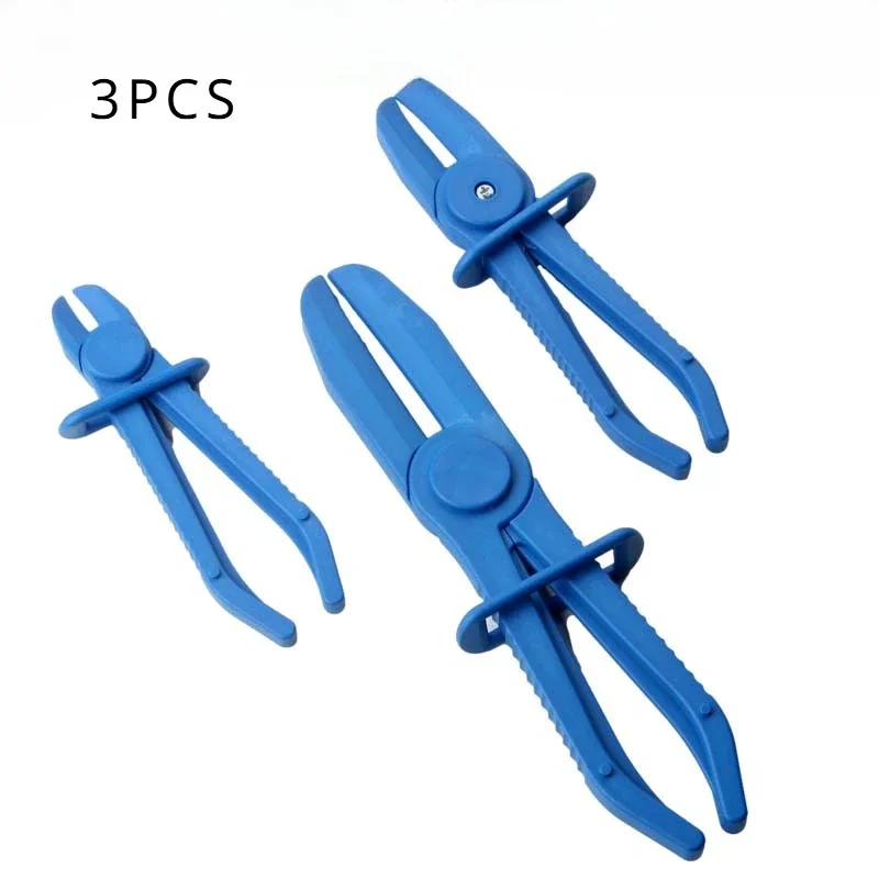 Oil Pipe Sealing Pliers Automotive Repair Tools 3-piece Set of Automotive Oil Pipe Clamp Tools Plastic Oil Pipe Cutting Pliers