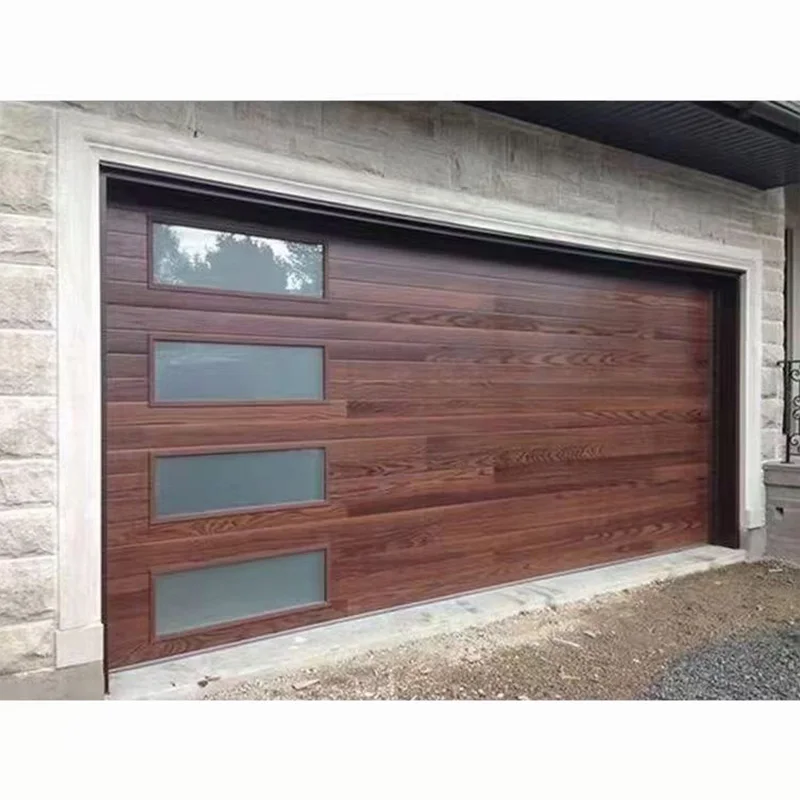 for Hihaus wholesale custom contemporary villa steel sectional garage door