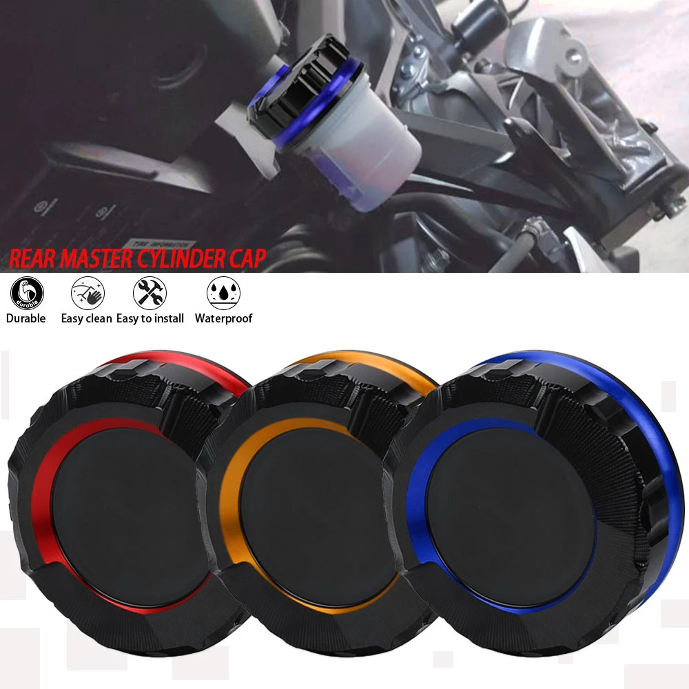 

Rear Brake Fluid Cylinder Master Reservoir Cover Oil Cap FOR YAMAHA MT-07 MT09 2018-2023 MT10 18-2021 MT 07 09 10 MT09 SP 21-23