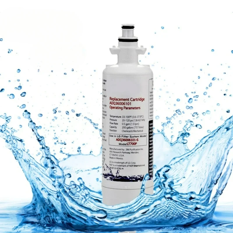 Replace LT700P Refrigerator Water Filter  For ADQ36006101, ADQ36006102,ADQ75795103,RWF1200A,Kenmore 9690, AGF80300801