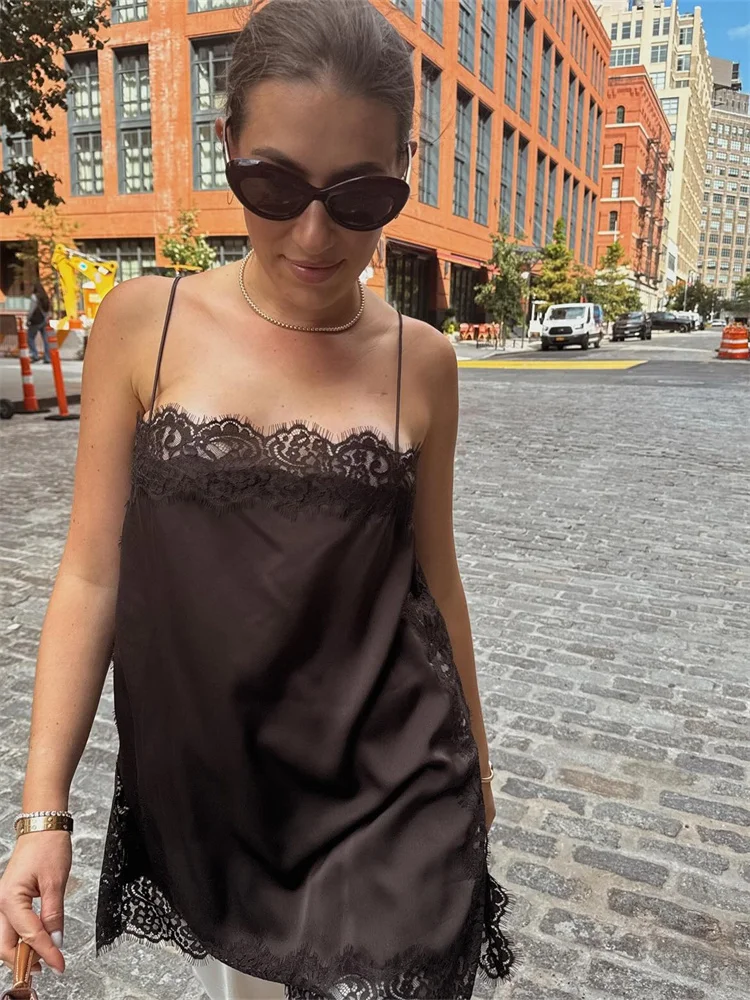 Thumbnail 4 - #19 Latest Lace Trim Camisole Offers