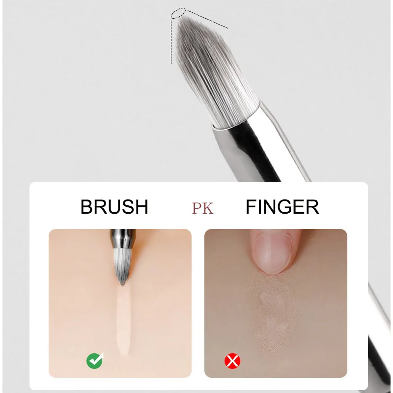 Tapered Detail Eyeshadow Brush High Quality Synthetic Hair Tear Ditch Concealer Pointed Crease Brush Precise Liner Makeup Brush