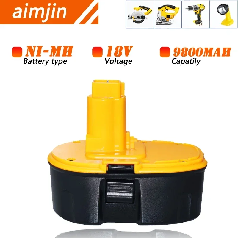 

18V 9800mAh Ni-MH Power Tool for Dewalt DC9096 DE9039 DE9095 DW9098 DE9503 DW9096 Replacement Battery L30