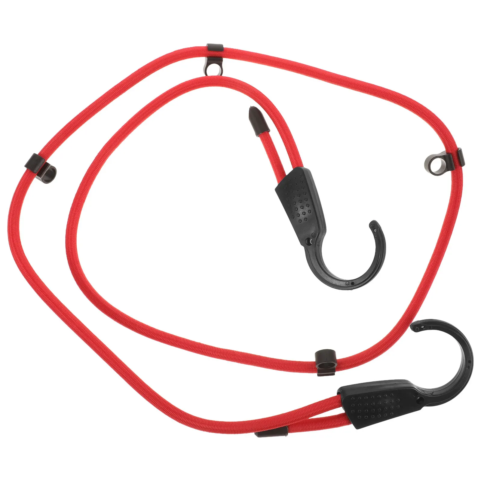 Folding Portable Travel Clothesline Car Drying Rope Outdoor Camping Red Heavy Duty Clothes Line for Home Garden Indoor Laundry
