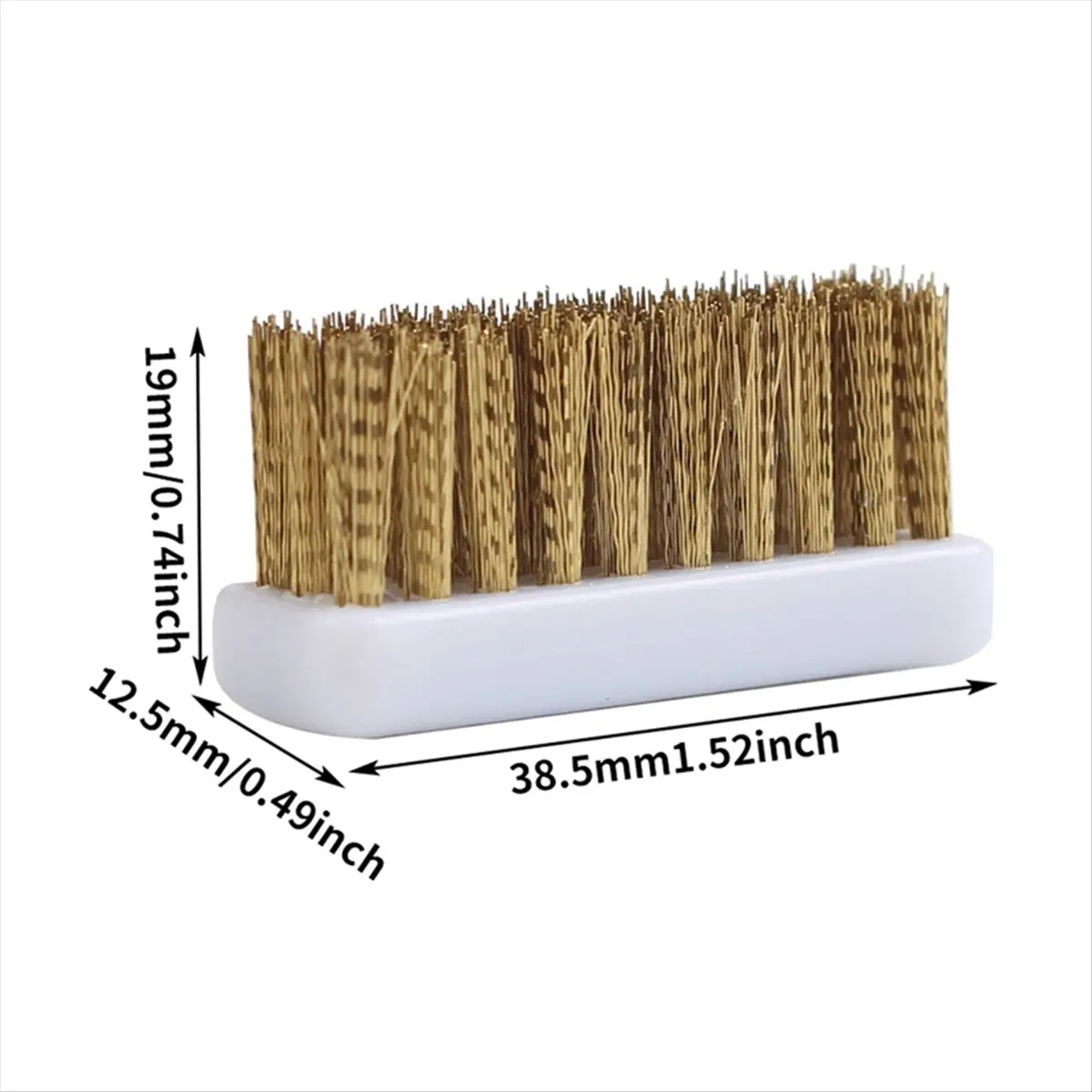 3D Printer Nozzle Cleaning Brush Kit Copper Wire Brush for Vype Essential 3D Printer Parts for Maintenance and Cleaning [ABPS]