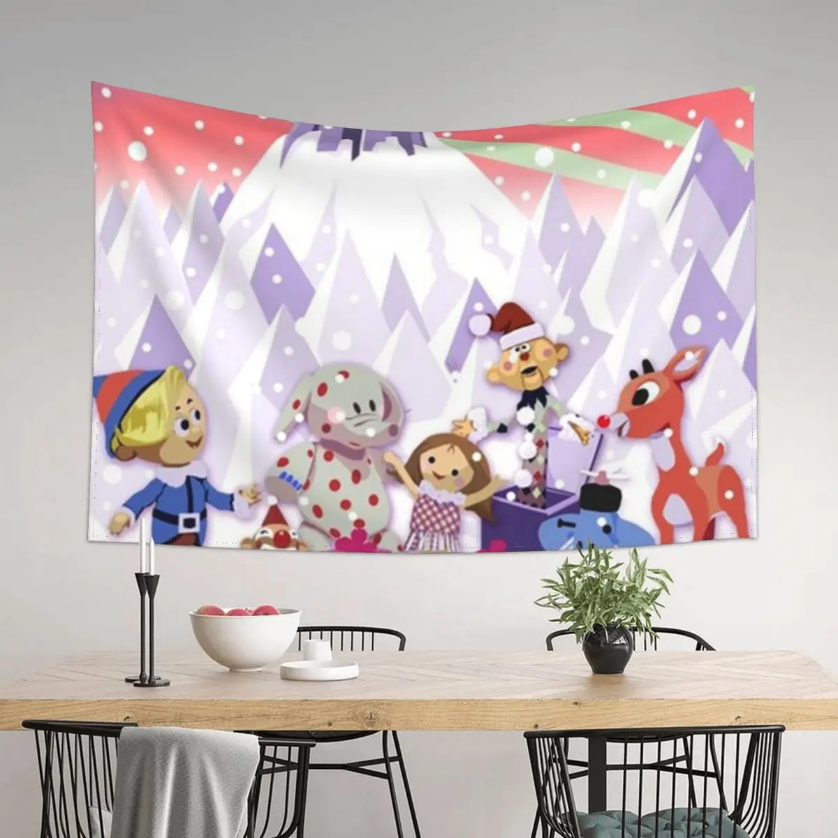 

Island of Misfit Toys Tapestry Christmas Decoration Home Decorating Aesthetic Room Decoration Room Aesthetic Decor Tapestry