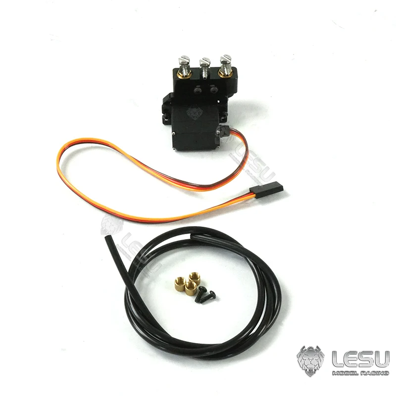 

LESU Hydraulic System Switch Valve for 1/14 RC Loader Excavator Trucks Car DIY Model With Servo Spare Parts Toy Toucan TH22906