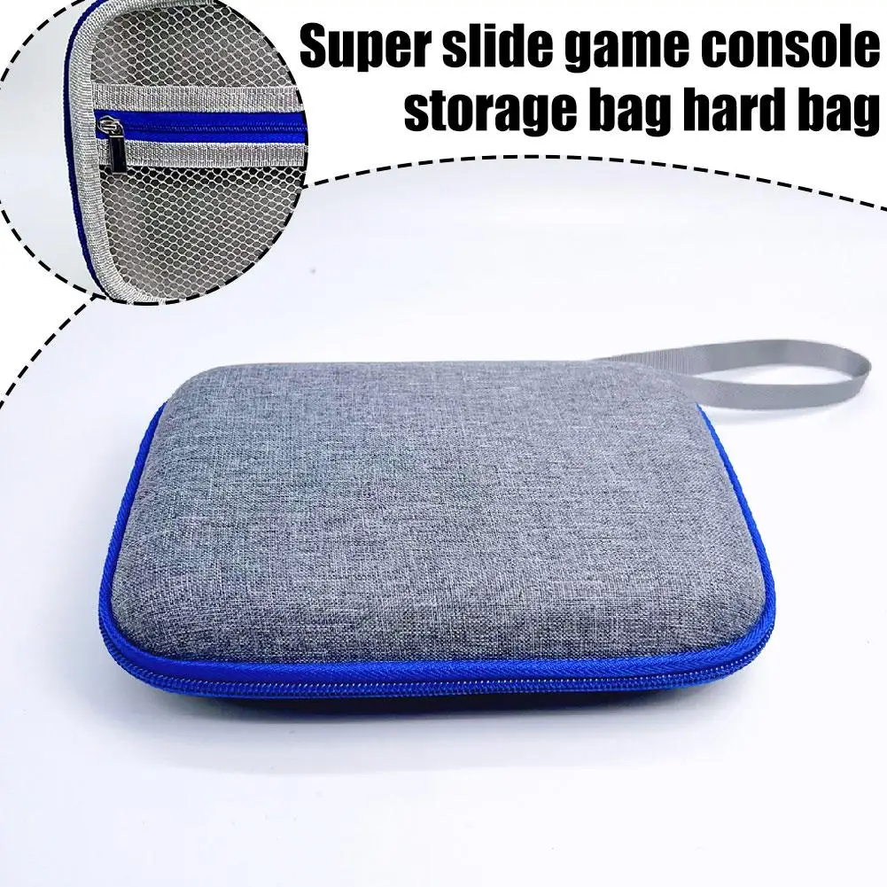 Hard Carrying Case For GiiKER Slide Brain Game Console Protective Storage Holder Anti Scratch Travel Case With Mesh Pocket R6C6