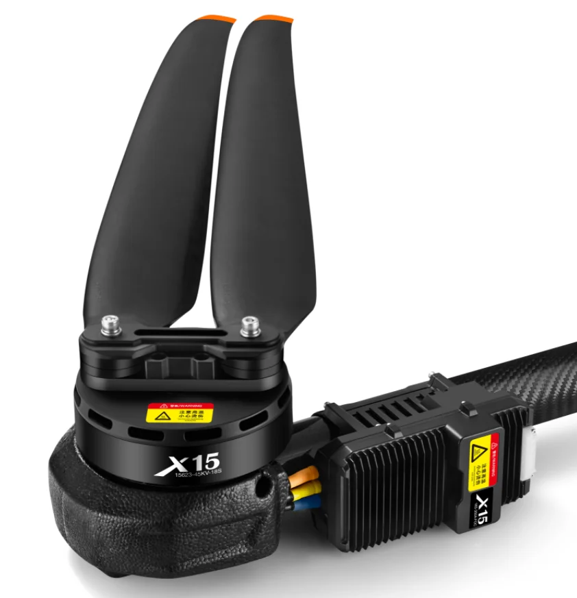 

X15 Hobbywing AIO UAV Упорная система с множественной защитой 60 кг Упорный двигатель с нагрузкой Big Moter Дронные двигатели и реквизит для тяжелого подъема