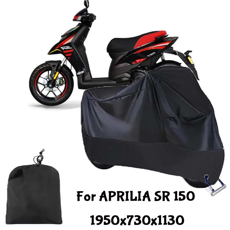 Motorcycle Full Covers For APRILIA SR 150  Car Outdoors Sun Protection Dust No Ear Thickened Oxford Clothcover Accessories