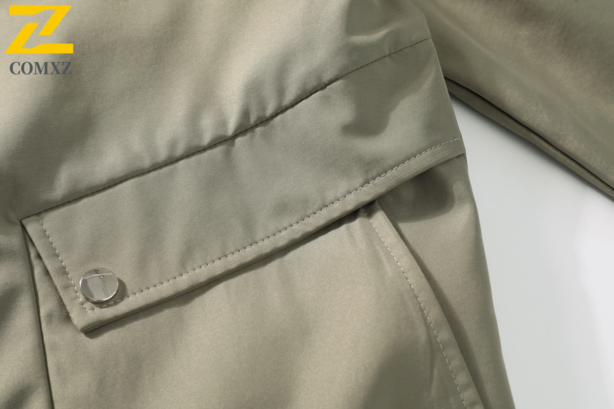 Plus Size Outdoor Jacket Men's Spring And Autumn Korean Style Casual Large Pocket Waterproof Windbreaker 10xl Sports Loose Coat