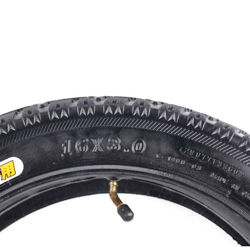 High quality 16 inch electric bicycle tire inner tube 16x3.0 \'\' Electric Bicycle  bike Tricycle car   wheel tyre