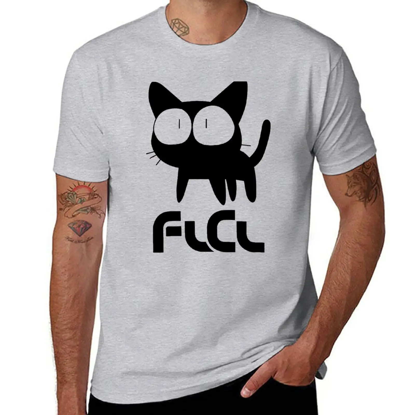 T-shirt flcl t-shirt personalizzate magliette in cotone da uomo