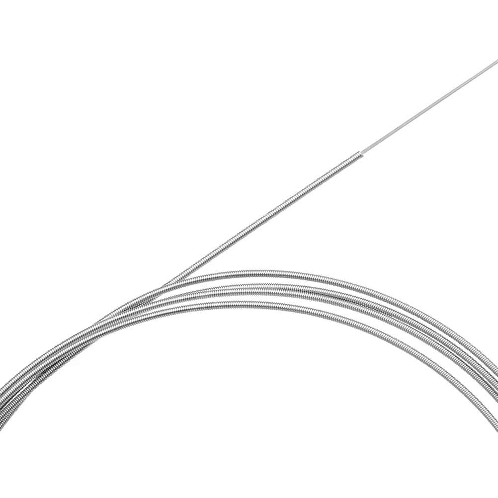 

6pcs Strings Replacement Metal Electric String Parts Universal Supply Silver Accessories Durable Professional Acoustic String