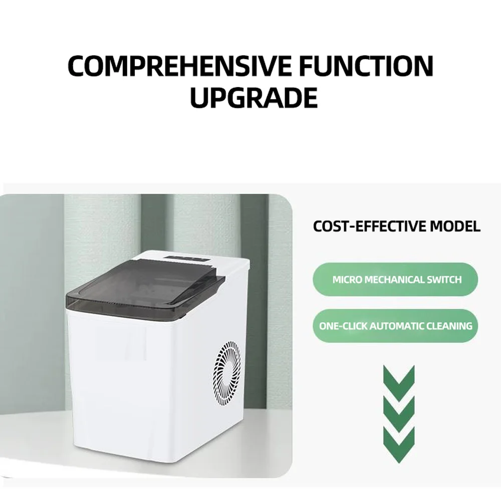 Congelador de líquidos automático Generador de hielo Máquina Inteligencia Fabricación de cubitos de hielo