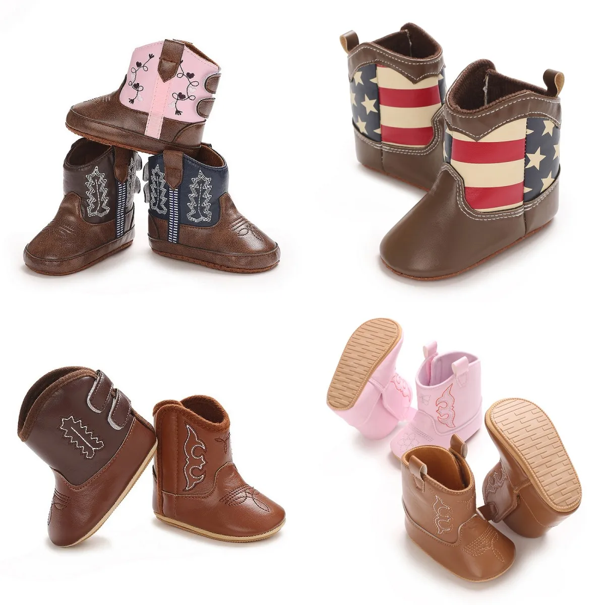 

Детские сапоги из мягкого ПУ и высококачественного хлопка. Новые осенние и зимние короткие сапоги 2025 года на резиновой подошве и противоскользящие детские сапоги.