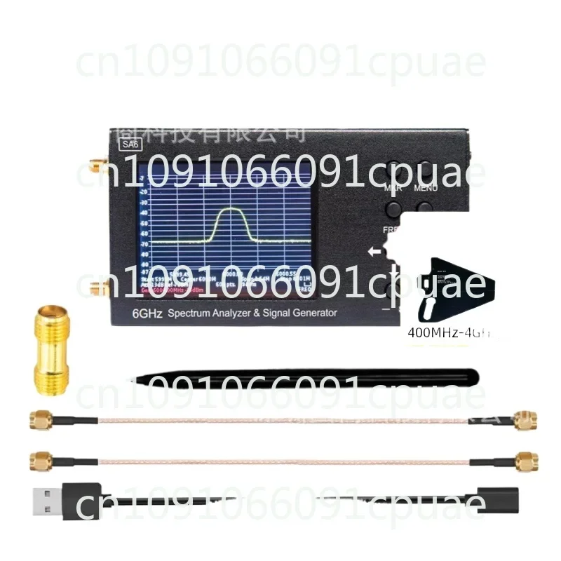 SA6 Spectrum Analyzer & Signal Generator, Detection and Analysis of Wireless Signals in 6G, Convenient Tester