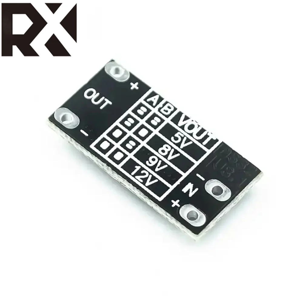 5PCS Mini DC-DC Boost Step Up Converter Board Power Module 3.7V to 12V Voltage Regulator PCB Board Lithium Battery Booste