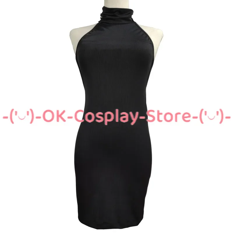 Disfraz de Cosplay de Anime Kinsou No Vermeil, vestido negro Sexy para mujer, traje de Cosplay de Vermeil en oro, uniformes para carnaval y Halloween