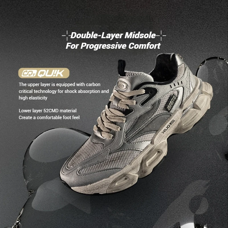 Męskie buty sportowe 361 stopni nowe Retro Casual klasyczne wszechstronne oddychające stabilna amortyzacja męskie trampki z grubą podeszwą 672446761