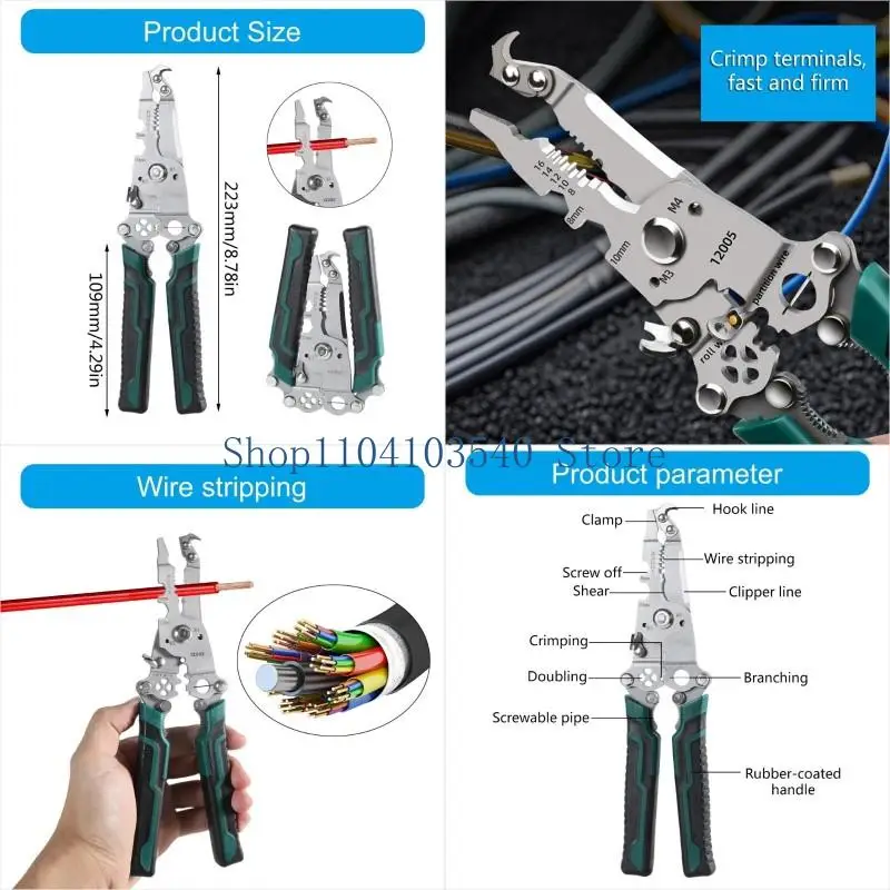 

02DC Легко для переноски проволоки, для электриков, специалистов по ремонту