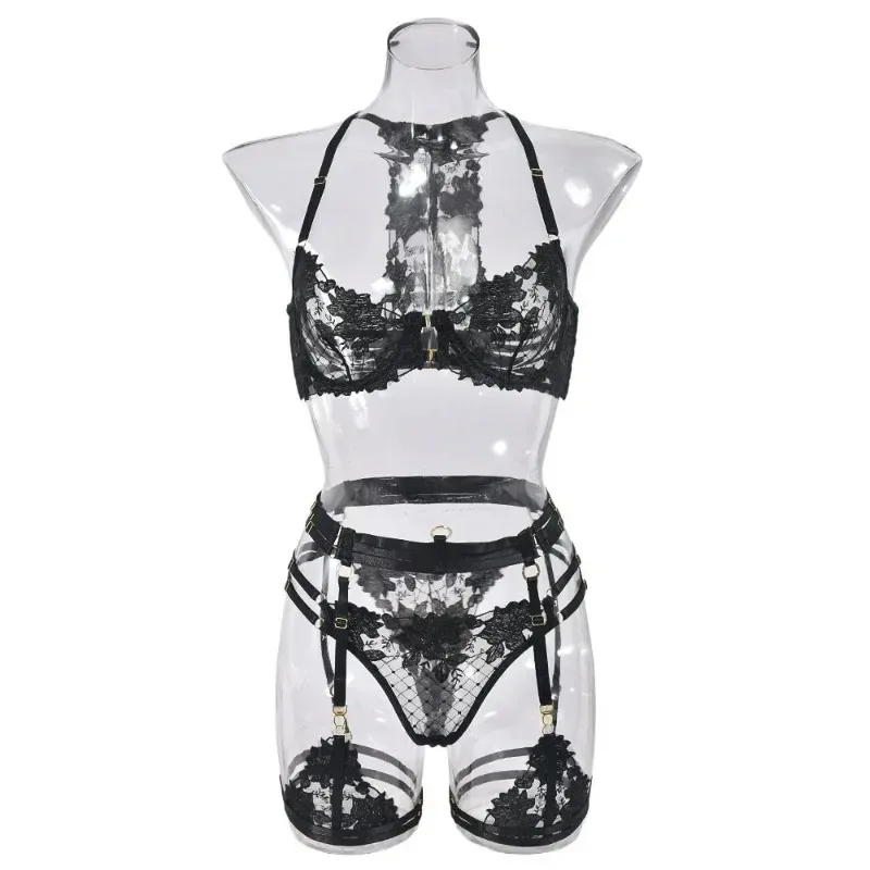 

Women's Sexy Underwear for Women Set Lingerie Fancy Products Set Bra Ladies See-through Bralettes Bh Below Lingeries Woman Bras