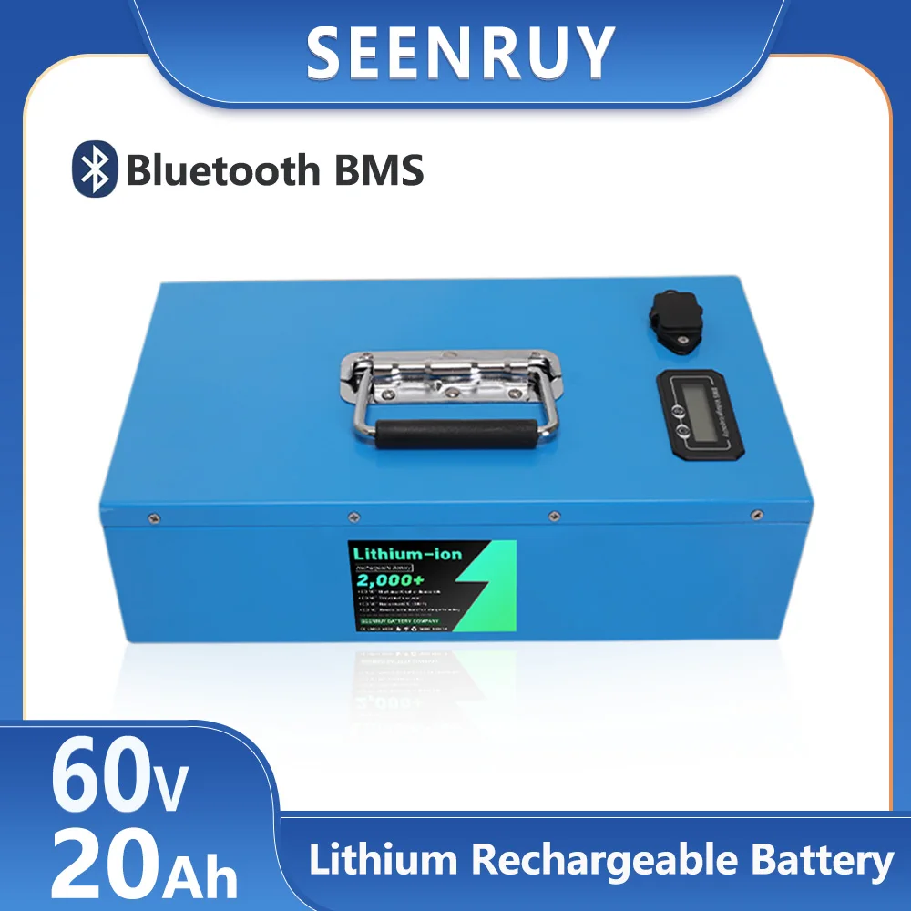 

60V 20AH Li-ion With Charger 20A Lithium Polymer Battery Perfect For Go-Kart Two Wheel electric motorcycle