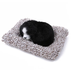 ألعاب أفخم السيارة محاكاة جميلة أفخم النائمة لعبة أطفال لتزيين السيارات أفضل 8 مبيعات قطيفة جرو Pinscher - رقم 4