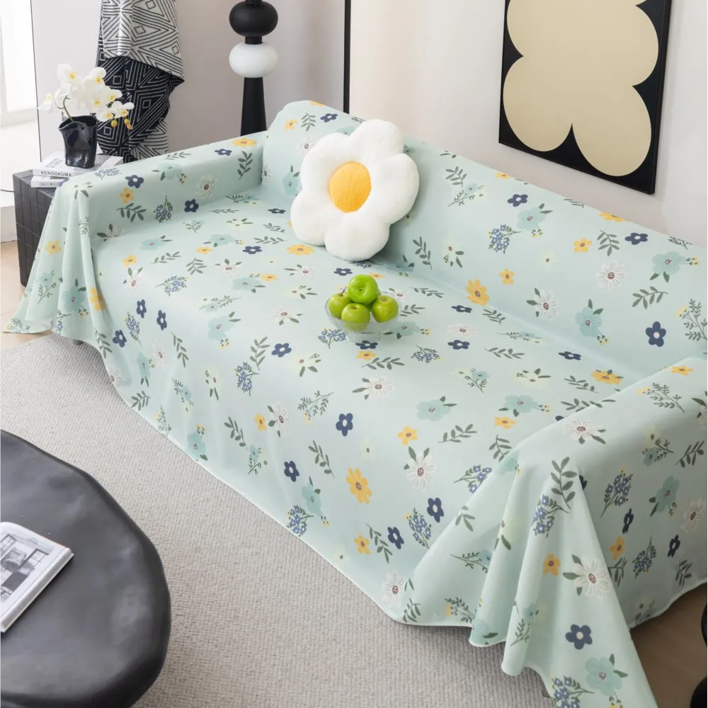 Ice Silk Pineapple Sofa Cover Mat Throw Blankets Living Room Couple Position Summer Cool Camping Picnic Blanket Cover 쇼파커버