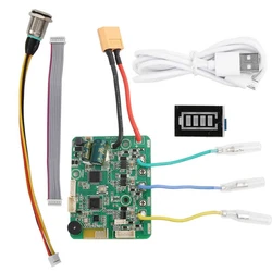 Télécommande de planche à roulettes électrique, carte mère de planche à roulettes, moteur de moyeu à entraînement unique, pièces ESC, 24V