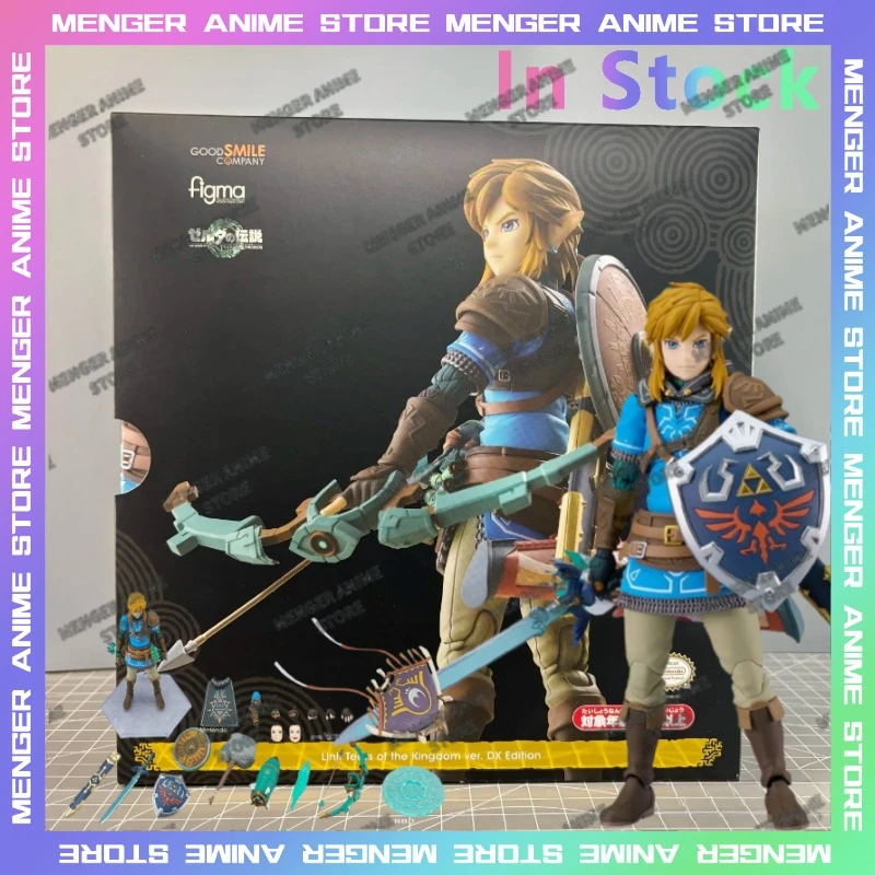 

Max Factory MF Figma The Legend of Zelda: Tears of The Kingdom Link Wild Breath Anime Action Figures Collectible Model Gift Toy
