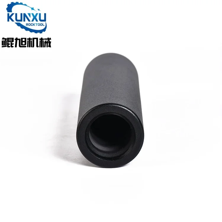 T38 Thread Coupling Sleeve Carbon Steel Drill Rod Shank Adapter for Top Hammer Tools for Coal Mining Forged Processing Drilling